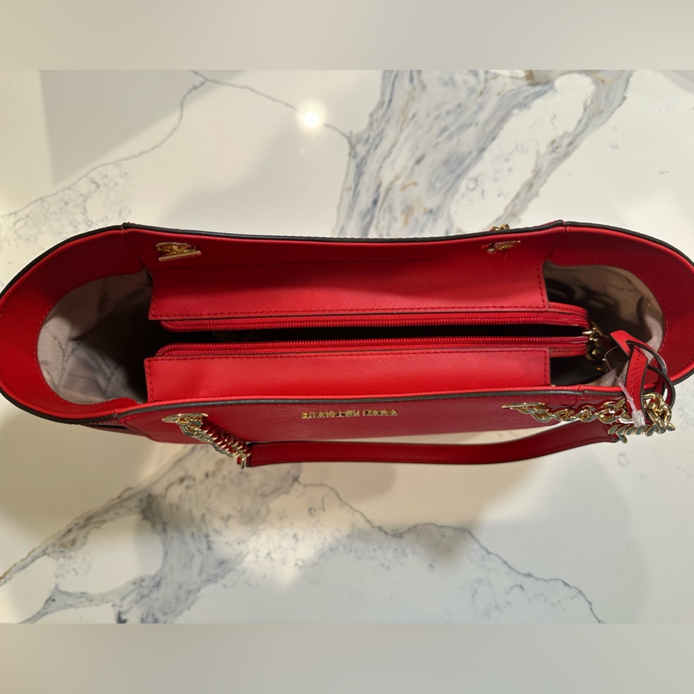 MICHAEL Michael Kors Jet Set Large Saffiano Leather Shoulder Bag NWT - Picture 11 of 11